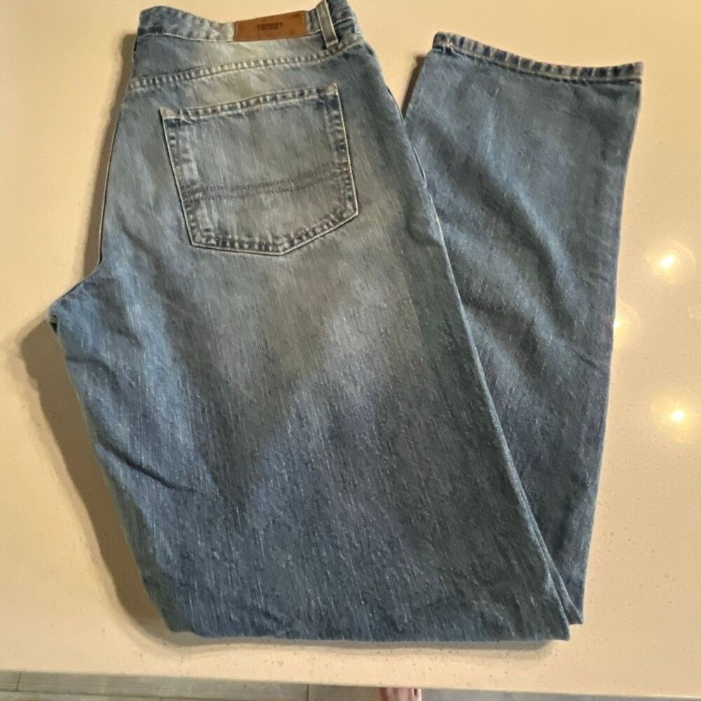 Vintage Tommy Hilfiger Relaxed Baggy Loose Jeans Denim Pqnts Size 35/33